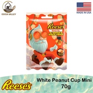Reese's White Peanut Butter Cup Miniatures Dj Santa's Disco Lights 70g
