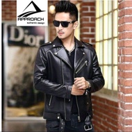 Jaket Ramones Kulit Sintetis Jaket Kulit Ramones Punk Rock n Roll Murah Terbaru Jaket Kulit Sintetis