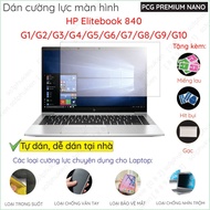 HP Elitebook 840 845 850 G1/G2/G3/G4/G5/G6/G7/G8/G9/G10/G11 nano tempered screen protector, clear, m