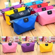 Candy Color Dumpling Shape Storage Bag Ingot Type Cosmetic