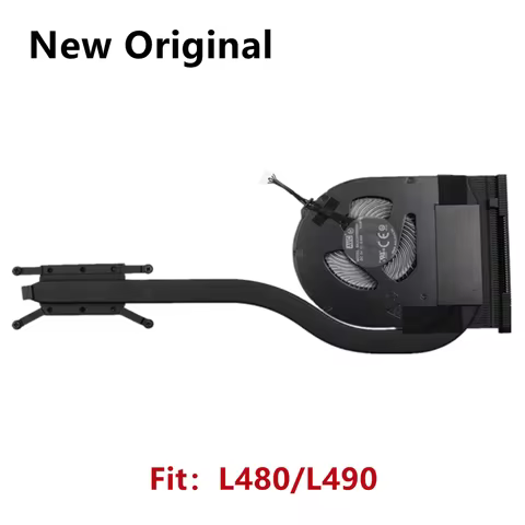 New Original For Laptop Lenovo Thinkpad L480 L490 L580 L590 CPU Cooling Fan Heatsink Radiator Cooler