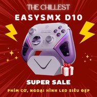 [AVAILABLE IN BLACK + PURPLE] EasySMX D10 Controller Mechanical Keys, TMR Joysticks, Mechanical Keys