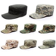 PEA Outdoor Camouflage Cap Training Hat Outdoor Airsoft Paintball Baseball Flat Cap
