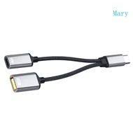 Mary 60WPD OTG 2 in 1 USB C Splitter to Two USB Type C Headphone for Phone 15