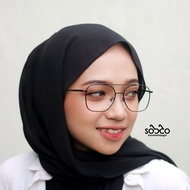 AVIATOR IRON SQUARE GLASSES FOR MEN AND WOMEN - PANCALITA 02
