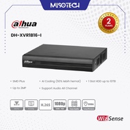 Dahua DH-XVR1B16-I DVR 16 Channel 2MP 1080N 1 SATA AI WizSense Cooper
