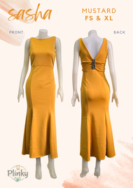PLINKY - SASHA Ladies Gown Wedding Bridal Ninang Bridesmaids Debut Women’s Maxi Long Dress Formal Ev
