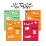 A Dozen A Day Book 1 - Book 4 / Edna Mae Burnam / Practical Book / Piano Book / Music Book