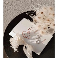 Wedding Vows Card Set with Decor Accessories 4U01 – His Vows Her Vows, Wedding Decoration Photograph