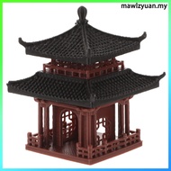 Bonsai Decorative Accessories Figure Pagoda Feng Shui Miniature Ornaments Gazebo