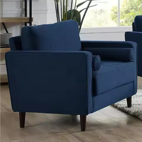 BestsellerLexington Chair, 39.8" W x 31.1" D x 33.5" H, Navy