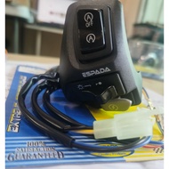 LC135 SWITCH RH WITH ON OFF ENGINE & LIGHT (WITH INSTALL MANUAL ) ESPADA