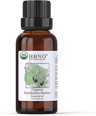 HBNO Eucalyptus Radiata Essential Oil 1oz (30ml) - 100% Pure & Organic Eucalyptus Essential Oil for 