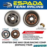COPPER BUSH Y15ZR STARTER ONE WAY GEAR RACING COMP ESPADA Y15