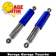 Shock Shockbreaker Belakang Pendek Honda C50 C70 C700 C800 Biru Motor Jadul Custom