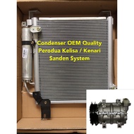 Condenser, Perodua Kelisa/ Kenari, Sanden System, Car Aircond System.