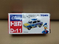 Tomica Tomy Disney D-11 唐老鴨 Donald duck車