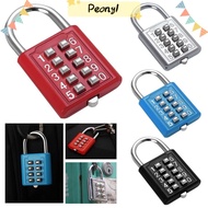 PDONY 10 Digit Key Combination Lock Cupboard Password Combination Padlock Code Keyed
