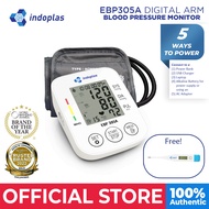 Indoplas Elite EBP305A Blood Pressure Monitor - FREE Digital Thermometer