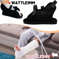 WATTLE1MM Fracture Boot, Broken Toe Support Brace Foot Fracture Shoes, Forefoot Injured Foot Black T