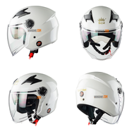 Mũ Bảo Hiểm 3/4 Royal M268 2 Kính Tem Rùa 46 - HoangTrongStore