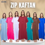 Zip Kaftan Baju Butterfly / Breastfeeding Zip Baju Kelawar | Kaftan Muslimah | Pyjamas for nursing by naezily