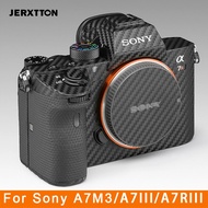 Kamera Sony a7iii Premium 3M Vinyl Wrap Hiasan Penuh Badan Pelekat Filem Pelindung untuk Sony A7M3 A