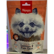 Wanpy Soft Salmon & Fish Skin Bites 100G - Dog Snack - Dog Treat