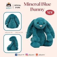 Jellycat Mineral Blue Bunny Rabbit Teddy Bear Genuine Premium [bill UK]