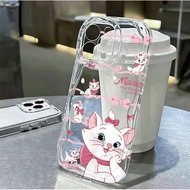 For IPhone 17 16 11 Pro 13 15 7Plus Pro Max 8 6 6s XR XS Pink Marie Print Cover