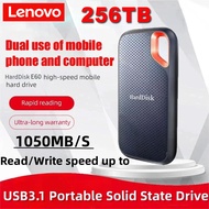 Lenovo SSD 256TB E60 2TB 6TB 8TB USB 3.1 HD External for Laptop PS5 Mobile Hard Disk HDD Storage Dev
