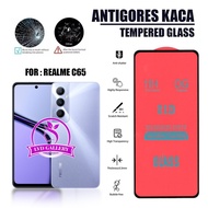 Realme C65 Realme C63 NFC Realme C61 Tempered Glass Anti-Scratch Full Glue