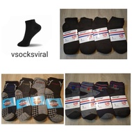 (3 PAIRS) QSTAR MEN'S SOCKS Ankle MS1050525