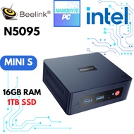 Beelink Mini S Windows Mini PC 16GB DDR4 RAM 1TB SSD Computer CPU Desktop PC Gaming PC Murah WiFi