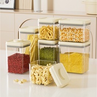 KITAKATA UFORU MIPPU TRANSPARENT CEREAL STORAGE JAR AIRTIGHT MILK BOX FOOD GRADE JAR AIR TIGHT TECHN