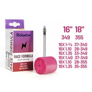 Ride Now Super Light TPU Bike Inner Tube Brompton 16/18"x1.35-1.95AV 26g 349// 16/18"x1-1 3/8" 349 1