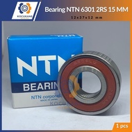 Ball Bearing 6301 2RS 15 MM NTN Japan Diameter 12x37x12 mm