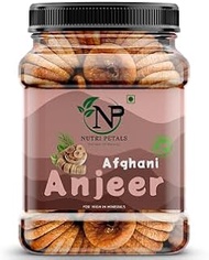 Nutri Petals Anjeer | Premium Dried Figs | Dried Anjeer | Rich Source Of Fibre| Low In Fat (1Kg)