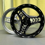 Domestic Gypsy Star wheels 12-inch 2.5J wheels 12-inch 2.15J wheels No. 9 Maverick straight-up modif