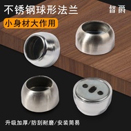25mm Thickened Stainless Steel Jersey Rod Seat Wardrobe Round Tube Clothes Rod Seat Bracket Clothes 