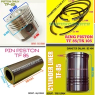 TF 85 BORING SET+SEHER+RING SET+PIN PISTON UNTUK MESIN DIESEL YANMAR 8.5PK