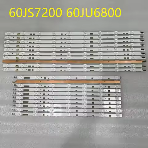 Kit LED Backlight Strip For Samsung UE60JU6870U UA60JS7200R UE60JU6800 UE60JS7200U UE60JU6850 UE60JU