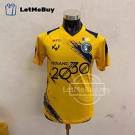 Jersi Penang 23/24 AWAY Football Shirt Custom Name and Number 2024 Lelaki Perempuan Retro Jersey Oversize Streetwear Jersey Futsal