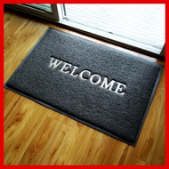 PVC COIL MAT Welcome 60cm x 90cm Floor Mat Tikar Getah Alas Kaki