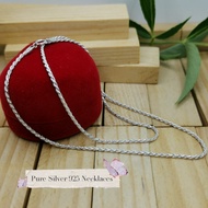 Necklace Silver 925/Rantai Perak 925