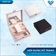 Jewelry Box - AD SHOP - Convenient Multi-compartment Jewelry Box (HDNT-09)