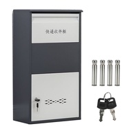 Large Parcel Drop Box Anti-Theft & Waterproof Outdoor Delivery Cabinet Wall Mounted Mailbox For Home