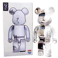 bearbrick bearbrick400% Hand-Made Ornaments 2GKong Shanji Bearbrick Trendy Decorative for Girlfriend