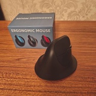 充電式無線人體工學滑鼠黑色 Ergonomic mouse rechargeable battery 鼠標 Logitech style cordless black