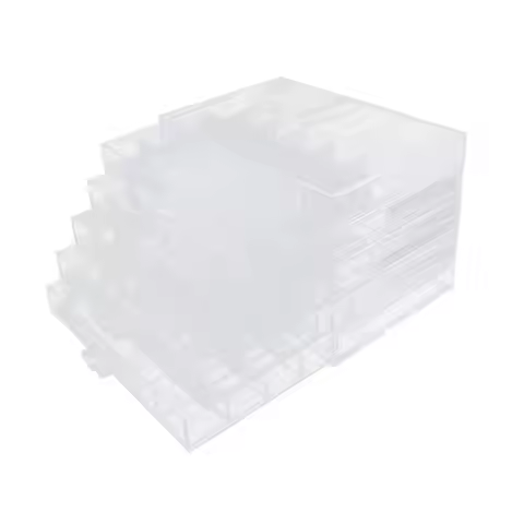 Nail Art Storage Container Bead Organizer Box Nail Jewelry Storage Box, 8.46inchx5.71inchx5.71inch